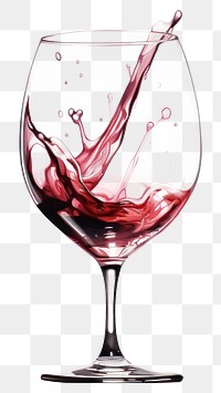 PNG Wine glass wine drawing. 