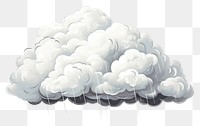 PNG Cloud backgrounds white chandelier. AI generated Image by rawpixel.