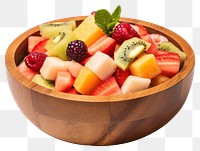 PNG Fruit salad bowl strawberry. 