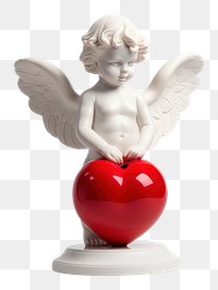 PNG Sculpture figurine statue angel. 