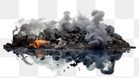 PNG Pollution pollution outdoors smoke. AI generated Image by rawpixel.