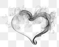 PNG Smoke shape black white. 