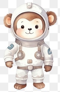 PNG Astronaut cartoon cute toy. 