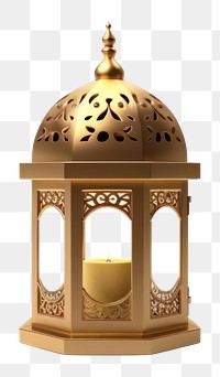 PNG Arabic lantern candle lamp  