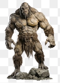PNG Stone troll sculpture statue mammal. 
