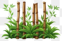 PNG Bamboo cartoon plant  