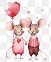 PNG Mouse animal rat balloon. AI generated Image by rawpixel.