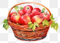 PNG Fruit basket apple plant food. 