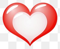 PNG Heart cartoon white  