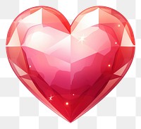 PNG Heart white background clothing jewelry. AI generated Image by rawpixel.