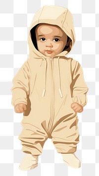 PNG Young baby hood representation sweatshirt. AI generated Image by rawpixel.
