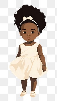 PNG African american young baby portrait dress photography. 