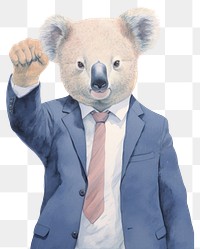 PNG Koala mammal bear representation. 