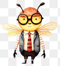 PNG Bee insect animal representation. AI generated Image by rawpixel.
