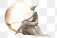 PNG Venus sculpture sphere female. AI generated Image by rawpixel.