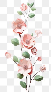 PNG Wallpaper flower plant petal. AI generated Image by rawpixel.