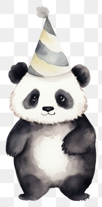 PNG Panda party illustration celebrate. 