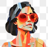 PNG Sunglasses portrait art photography. 