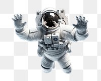 PNG Astronaut 3d adult male man.