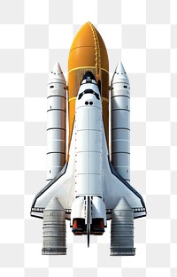 PNG Launch vehicle aircraft rocket white background. AI generated Image by rawpixel.