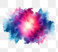 PNG Nebula backgrounds art white background. AI generated Image by rawpixel.