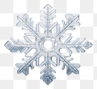 PNG Snowflake white celebration decoration. 