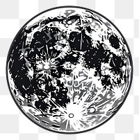 PNG Illustration sphere moon  