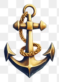 PNG  Sailing anchor white background electronics. AI generated Image by rawpixel.