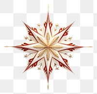 PNG Vintage christmas star art  