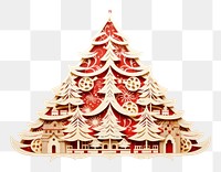 PNG Vintage christmas tree christmas tree. 