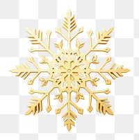 PNG Vintage christmas snow snowflake white