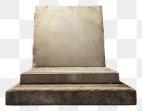 PNG Grave tombstone architecture white background. AI generated Image by rawpixel.