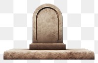 PNG Grave tomb tombstone white background. AI generated Image by rawpixel.