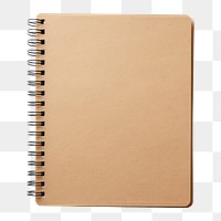 PNG Notebook diary page white background. 