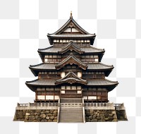 PNG Japanese architecture building pagoda