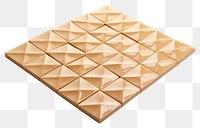 PNG Tile wood white background confectionery. AI generated Image by rawpixel.