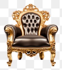 PNG Chair furniture armchair throne. 