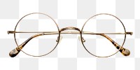 PNG Glasses gold white background accessories. AI generated Image by rawpixel.