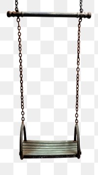 PNG Iron swing white background playground parallel. 