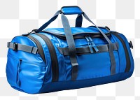 PNG Sport bag luggage handbag blue. 