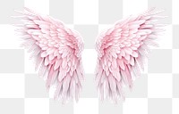 PNG Angel petal wing bird. AI generated Image by rawpixel.