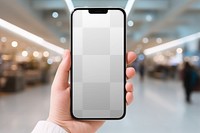 Smartphone screen png transparent mockup