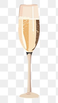 PNG Champagne glass drink wine. 