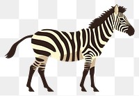 PNG Zebra zebra wildlife animal. 