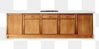 PNG Wooden kitchen counter furniture sideboard cabinet. 