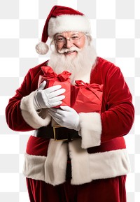 PNG Santa Claus christmas adult gift. AI generated Image by rawpixel.