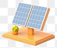 PNG Solar panel white background solar panels electricity. AI generated Image by rawpixel.