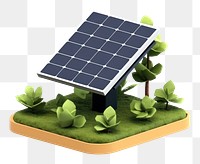 PNG Solar panel outdoors plant sun. AI generated Image by rawpixel.