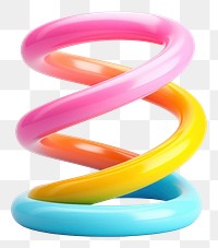 PNG Spiral toy pretzel. 