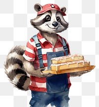 PNG Raccoon cartoon mammal person. 